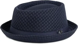 The Hat Depot Unisex Light Weight Classic Soft Cool Mesh Pork Pie hat