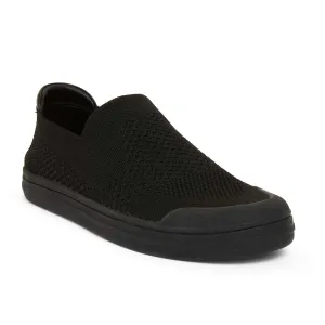 Veneto Sneaker in Black On Black Fabric