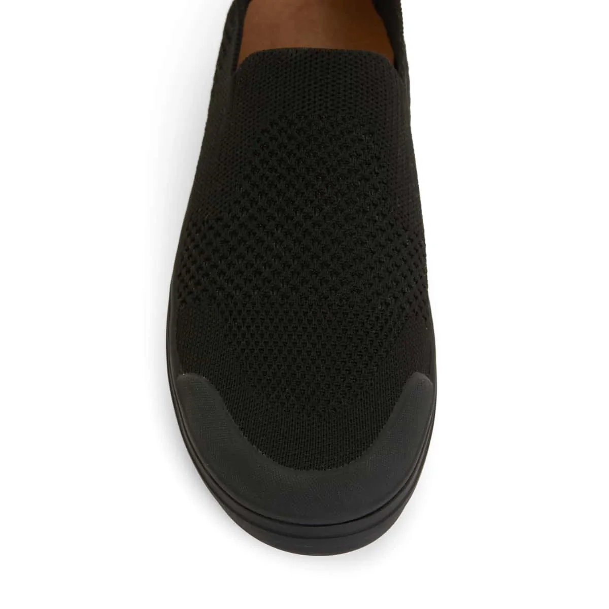 Veneto Sneaker in Black On Black Fabric
