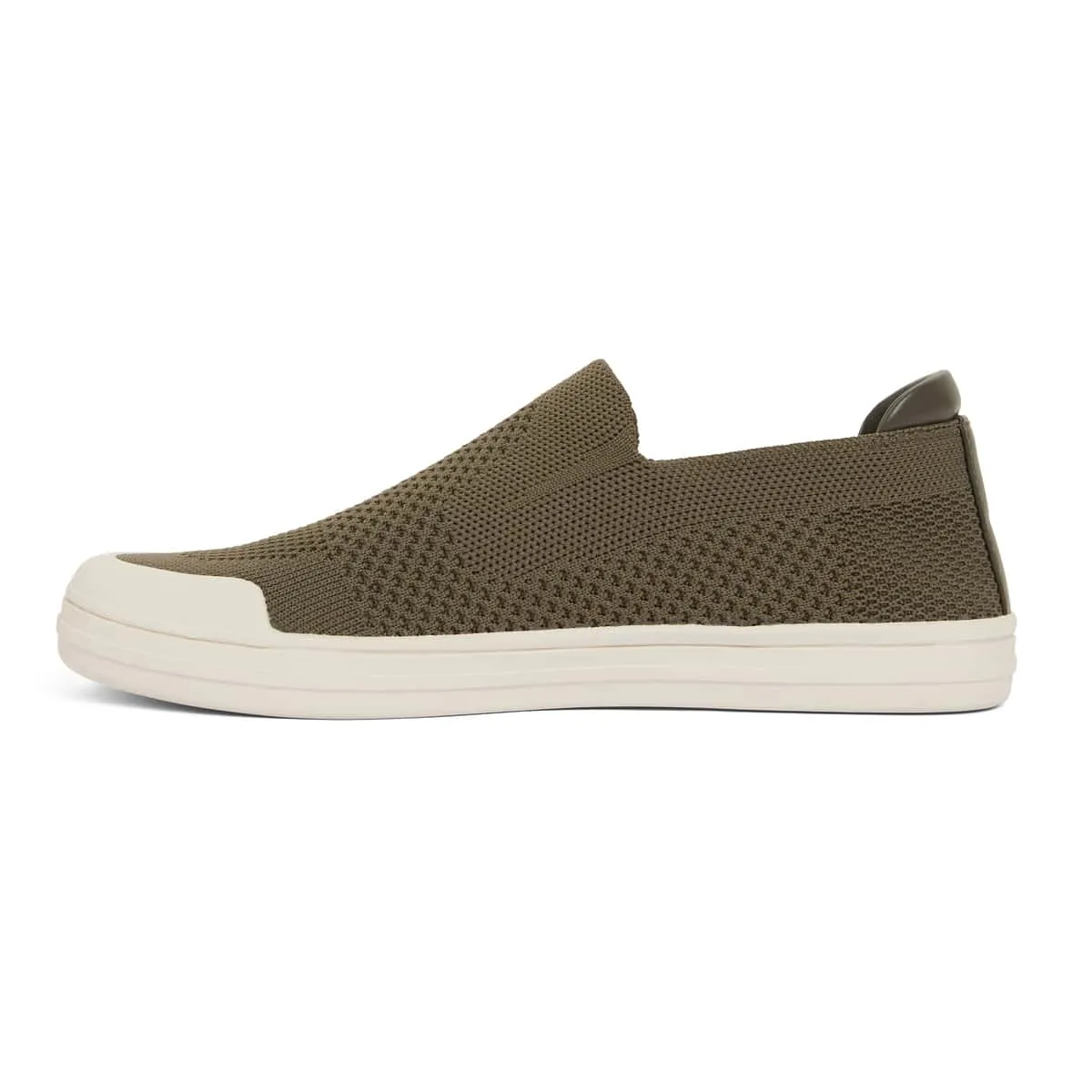 Veneto Sneaker in Khaki Fabric