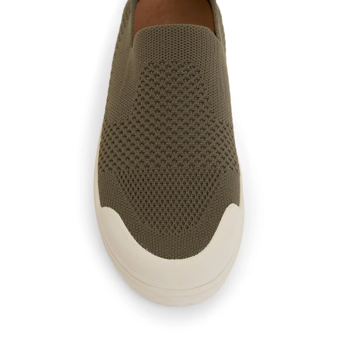 Veneto Sneaker in Khaki Fabric
